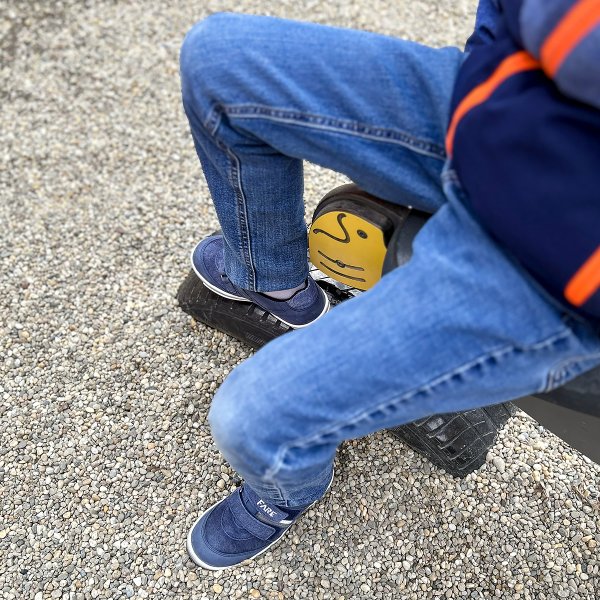 FARE KLASIK VENTO – wasserdichte Kinderschuhe für das ganze Jahr, blau