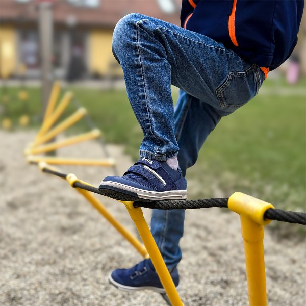 FARE KLASIK VENTO – wasserdichte Kinderschuhe für das ganze Jahr, blau