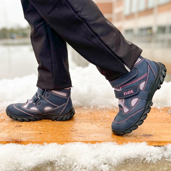 FARE KLASIK dívčí celoroční trekové boty