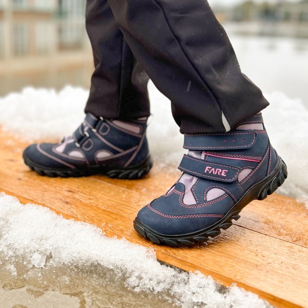 FARE KLASIK dívčí celoroční trekové boty