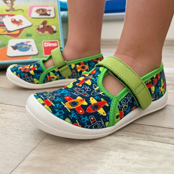 FARE KLASIK Home and slipper shoes green