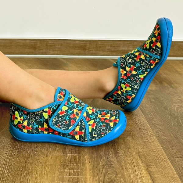 FARE KLASIK Home and slipper shoes blue