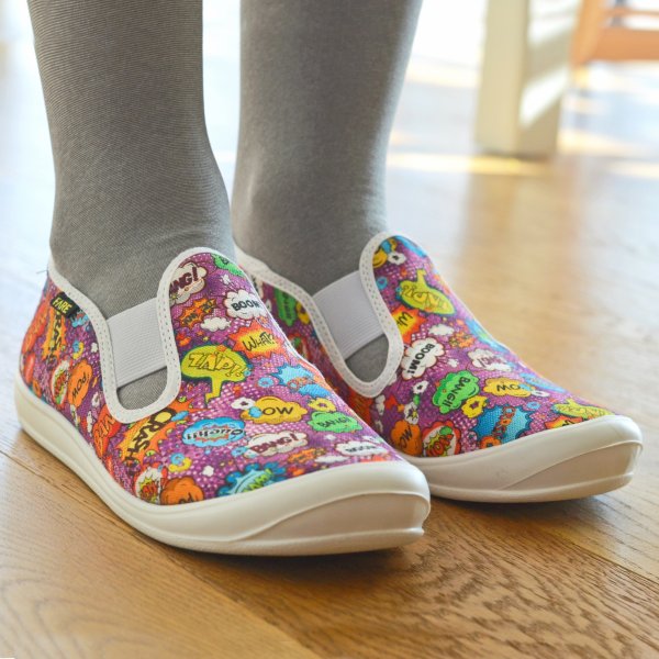 FARE KLASIK Dětské papuče na gumičku