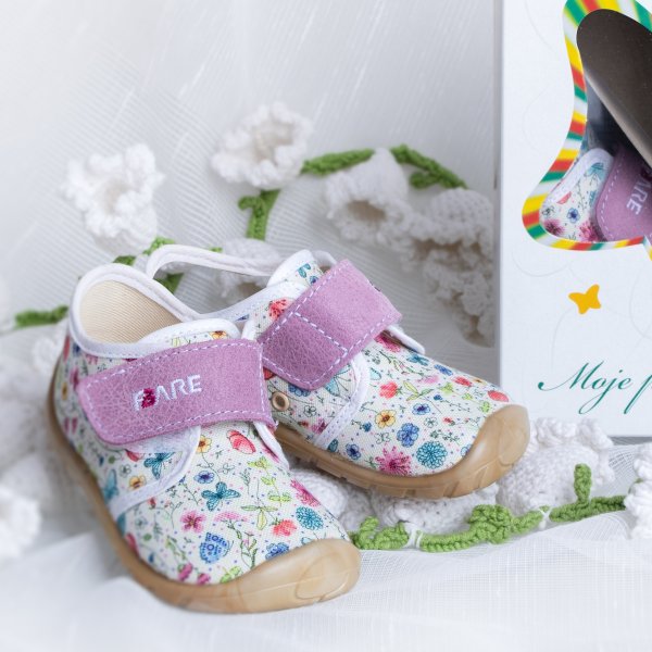 FARE FIRST KIDDY home and slipper shoes flowered