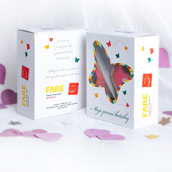 FARE FIRST KIDDY dětské tenisky lososové