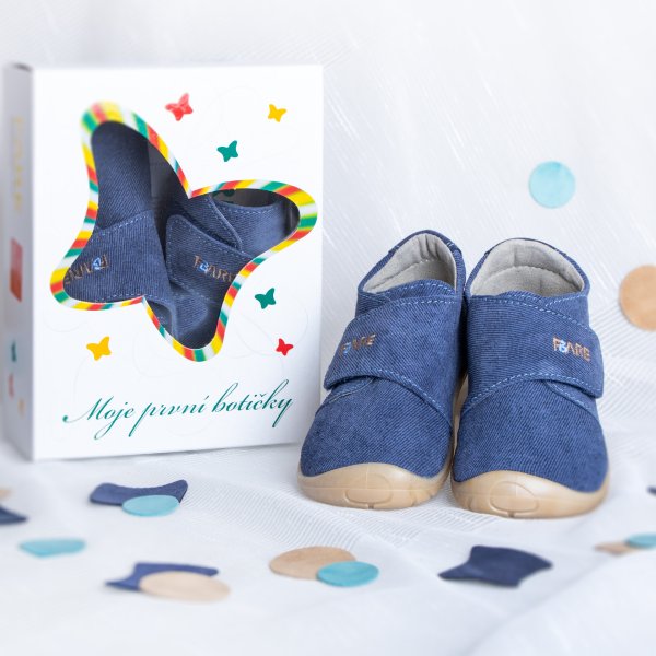 FARE FIRST JOLLY dětské celoroční boty modré