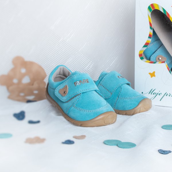 FARE FIRST PEBBLE dětské celoroční boty modré