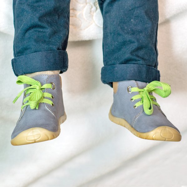 FARE FIRST FOOTSIE dětské celoroční boty kotníkové modré