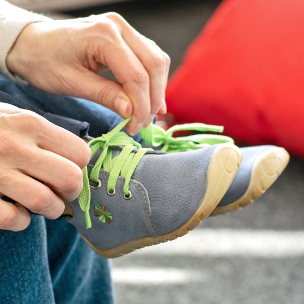 FARE FIRST FOOTSIE dětské celoroční boty kotníkové modré