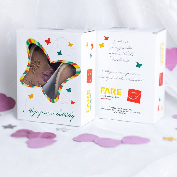 FARE FIRST FOOTSIE dětské celoroční boty kotníkové šedé