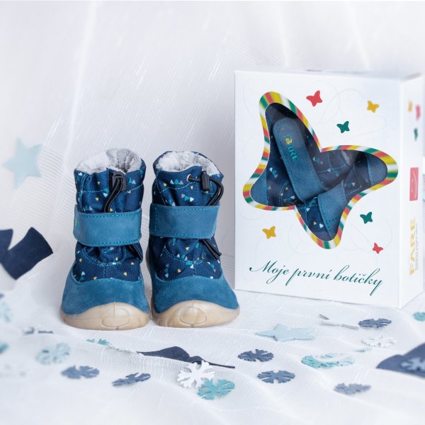 FARE FIRST SMOWIES kid’s winter shoes BLUE