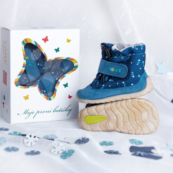 FARE FIRST SMOWIES kid’s winter shoes BLUE