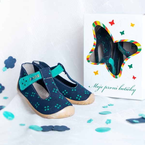 FARE FIRST ECONOMIC dětské sandálky modré