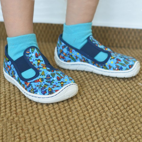 FARE BARE home and slipper shoes blue