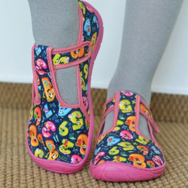 FARE BARE home and slipper shoes pink