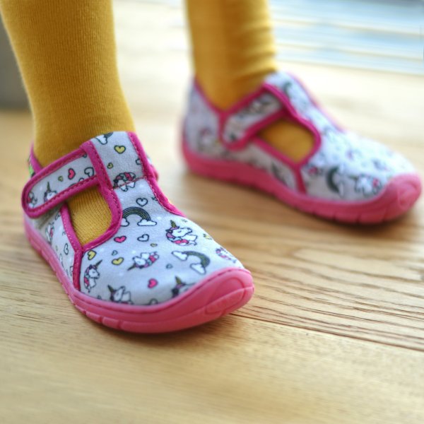 FARE BARE dětské papuče na suchý zip