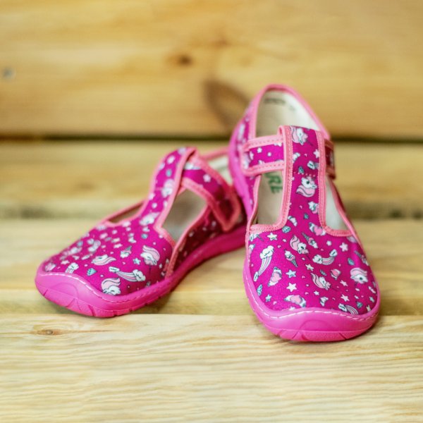 FARE BARE home and slipper shoes pink