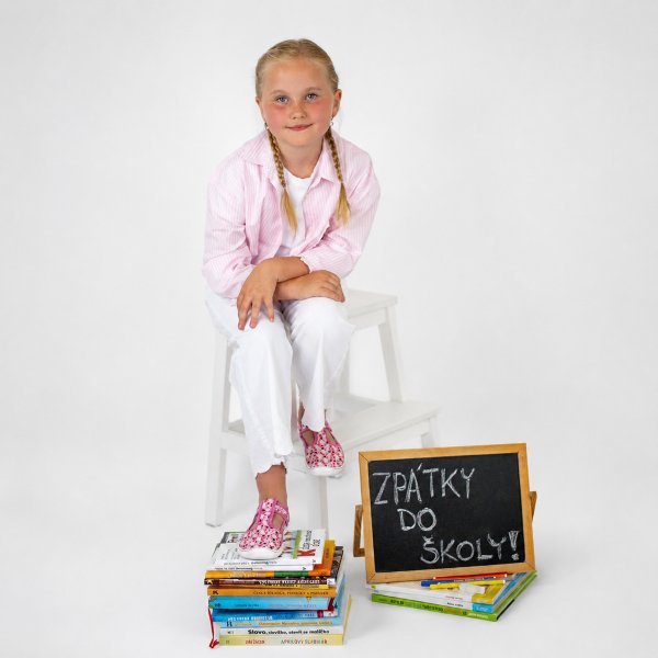 FARE MID-WIDE home and slipper shoes pink