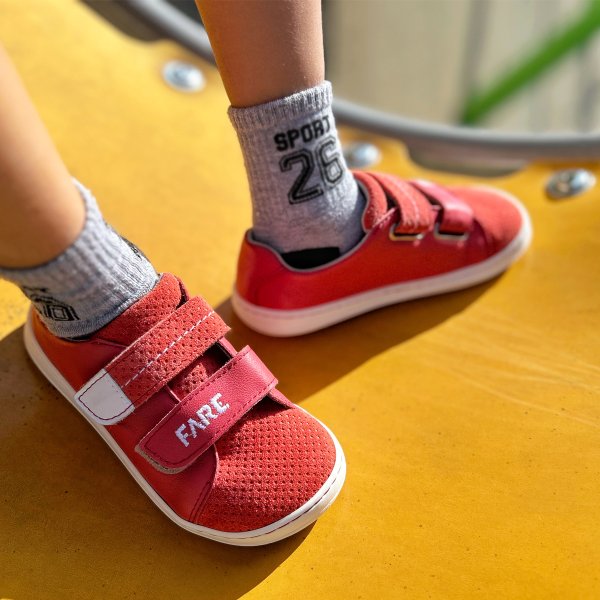 FARE MID-WIDE STREETOVKY  kid's all-year shoes orange