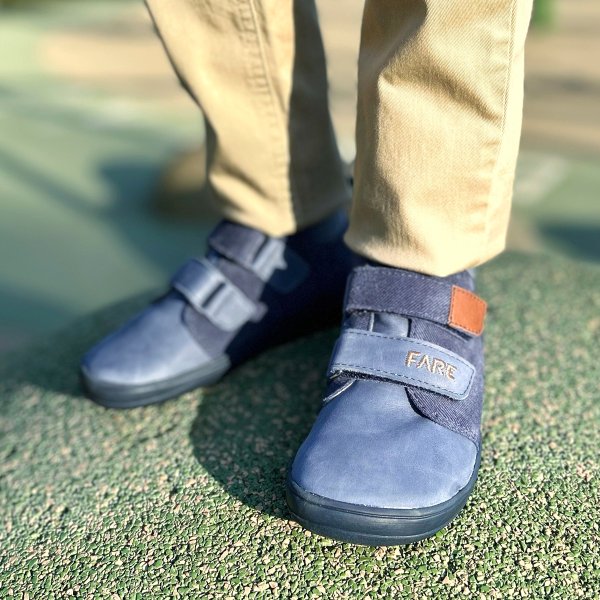 FARE MID-WIDE SUMMITKY kid's all-year shoes blue