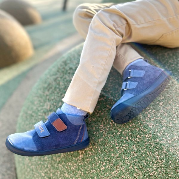 FARE MID-WIDE SUMMITKY kid's all-year shoes blue