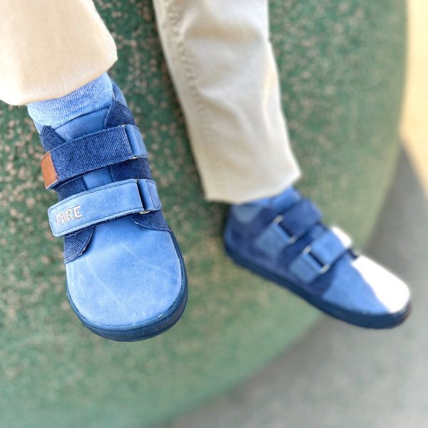 FARE MID-WIDE SUMMITKY kid's all-year shoes blue