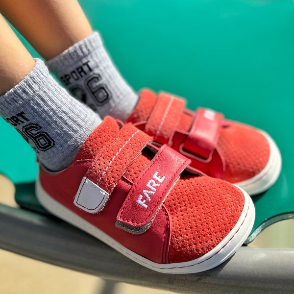 FARE MID-WIDE STREETOVKY dětské celoroční boty oranžové