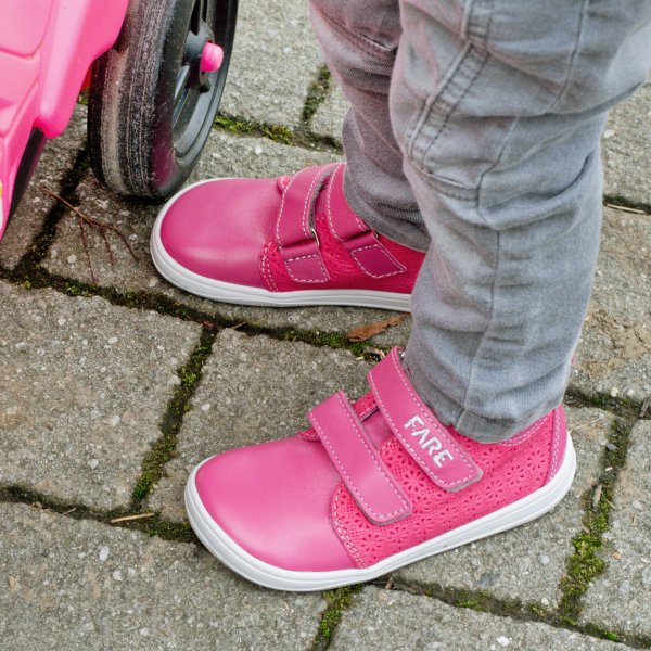 FARE MID-WIDE SUMMITKY dětské celoroční boty růžové