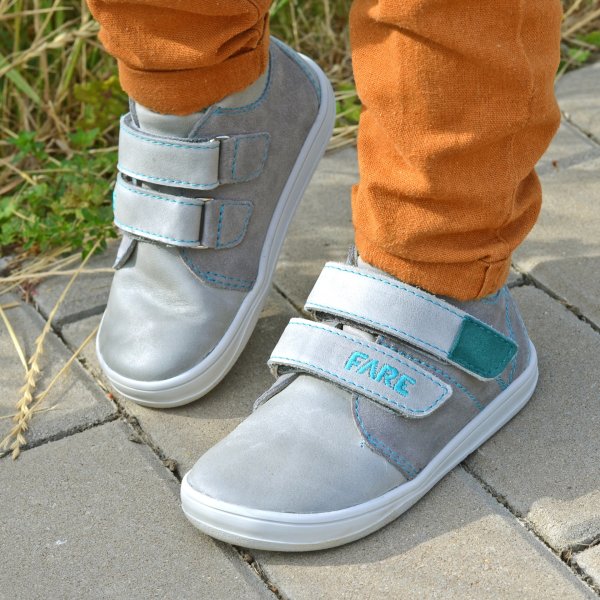 FARE MID-WIDE SUMMITKY dětské celoroční boty šedé