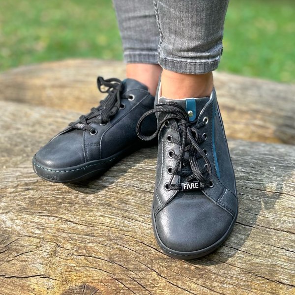 FARE MID-WIDE ELEGANT kid's all-year shoes black