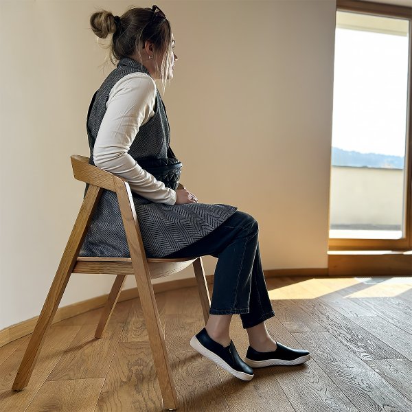 FARE MID-WIDE SLIP-ON Sneakers schwarz