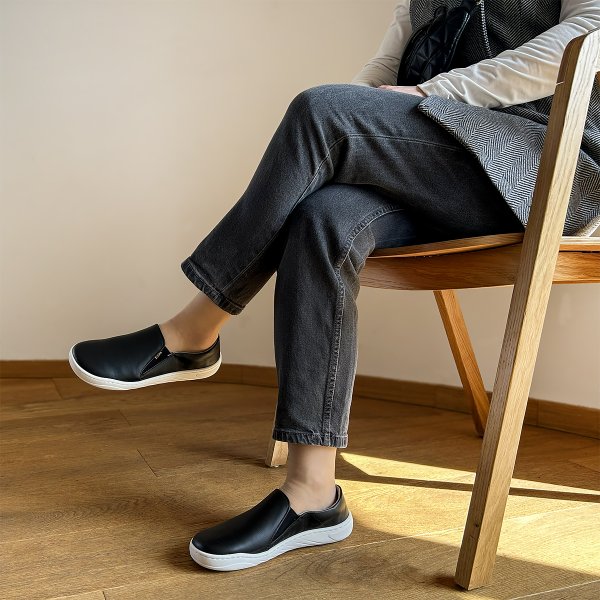 FARE MID-WIDE SLIP-ON Sneakers schwarz