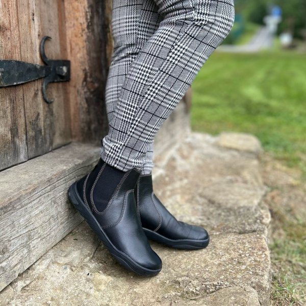 FARE MID-WIDE CHELSEA celoroční boty černé