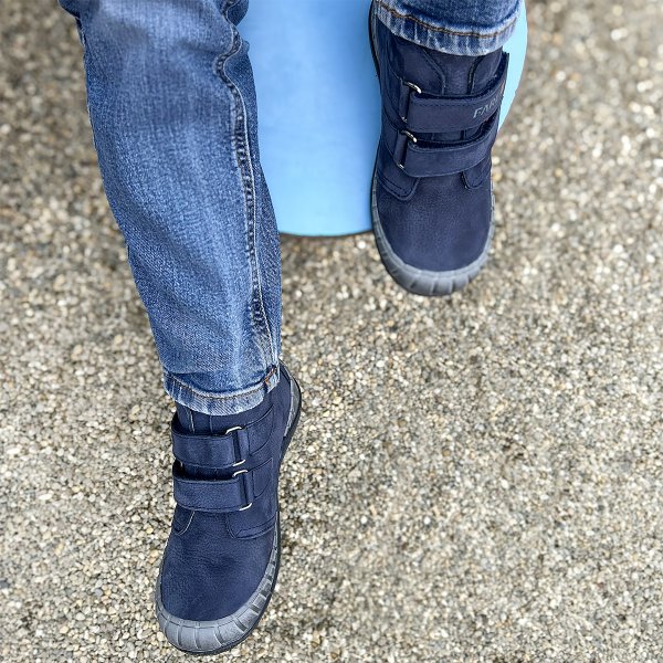 FARE KLASIK STABI dětské celoroční kotníkové boty modré