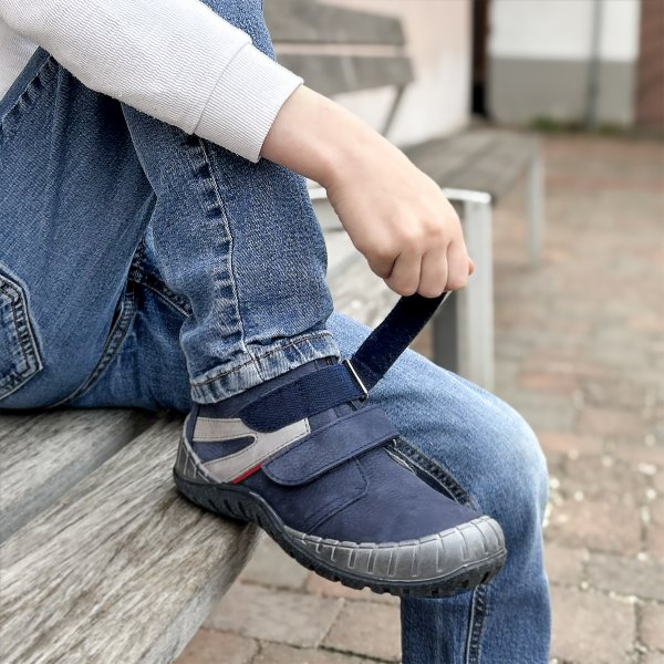 FARE KLASIK STABI dětské celoroční kotníkové boty modré