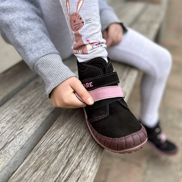 FARE KLASIK STABI – Kinder-Halbschuhe für das ganze Jahr, schwarz