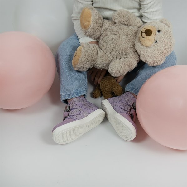 FARE KLASIK dětské celoroční kotníkové boty růžové