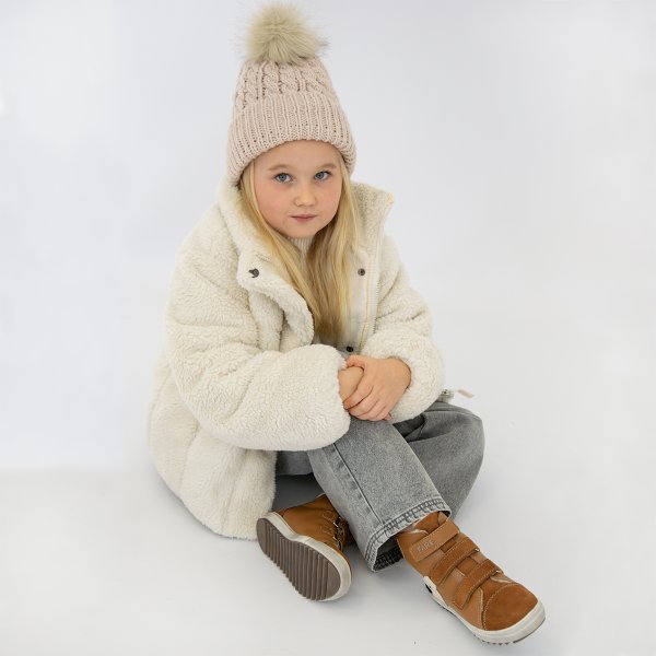 TYROLKY kid's winter waterproof shoes brown