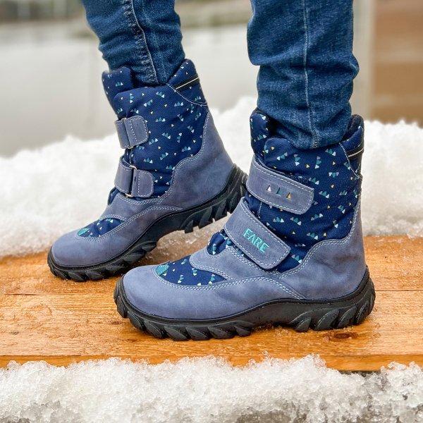 FARE KLASIK POLARIS dětské zimní nepromokavé boty