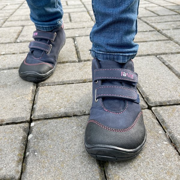 FARE BARE VISBY dětské celoroční boty modré