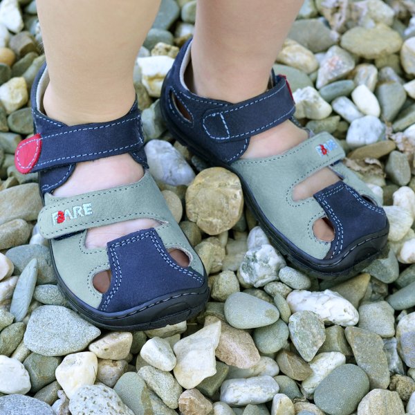 FARE BARE TRIPOLIS dětské sandály tmavě modré