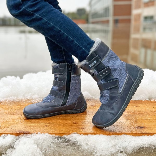 FARE BARE NOELKY winter waterproof shoes blue