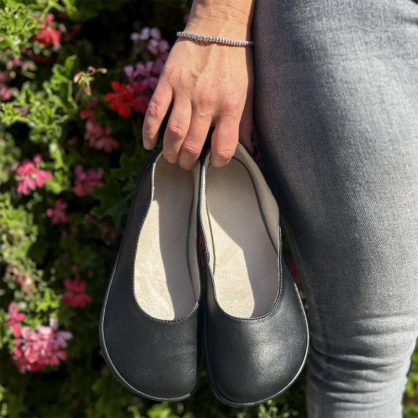 FARE BARE Ballerinas schwarz