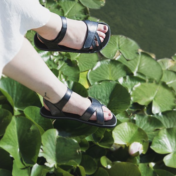 FARE BARE SENONA summer shoes black