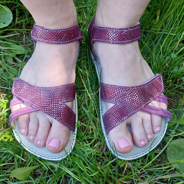 FARE BARE SENONA summer shoes red