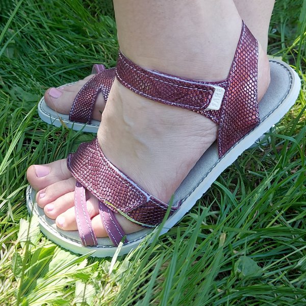 FARE BARE SENONA summer shoes red