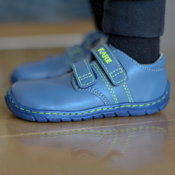 FARE BARE FLUTTER kid's all-year shoes blue