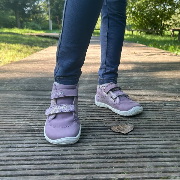 FARE BARE DARIANKY dětské celoroční boty fialové