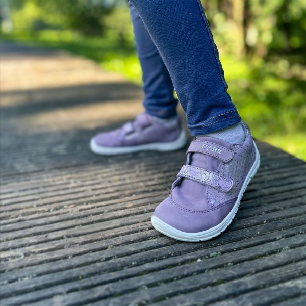 FARE BARE DARIANKY dětské celoroční boty fialové