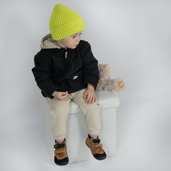 FARE BARE VISBY dětské celoroční boty hnědé